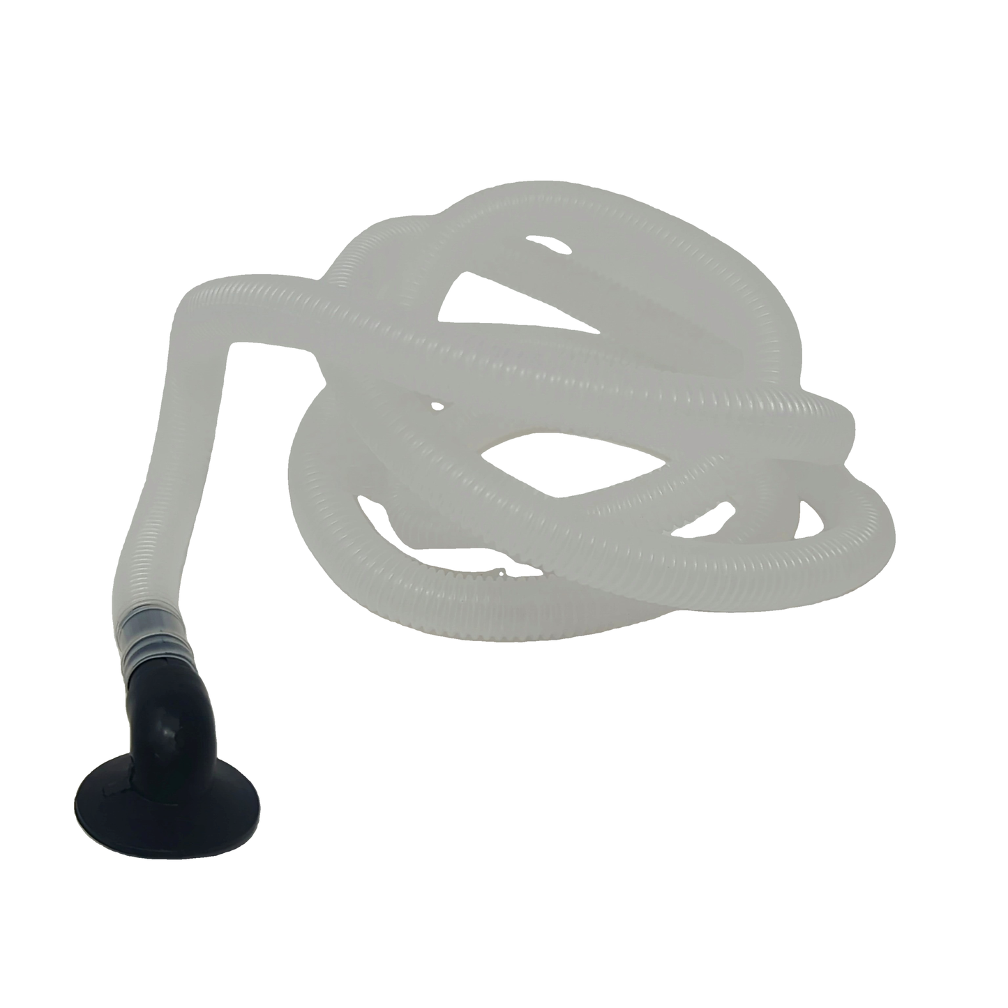 Authentic Madimack MMSP11023 Drainage Kit with a flexible hose for pool heat pump drainage.