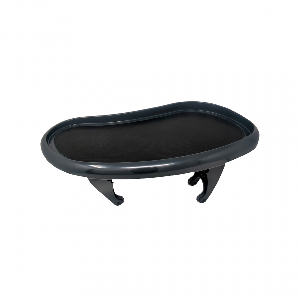 ProAqua Spa Tray Table with adjustable legs, non-slip surface, and drainage holes for hot tubs.