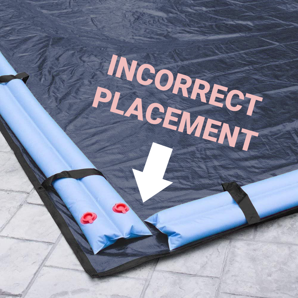 Water Bags for Inground Winter Pool Cover 8' x 11" Double 16 Mil