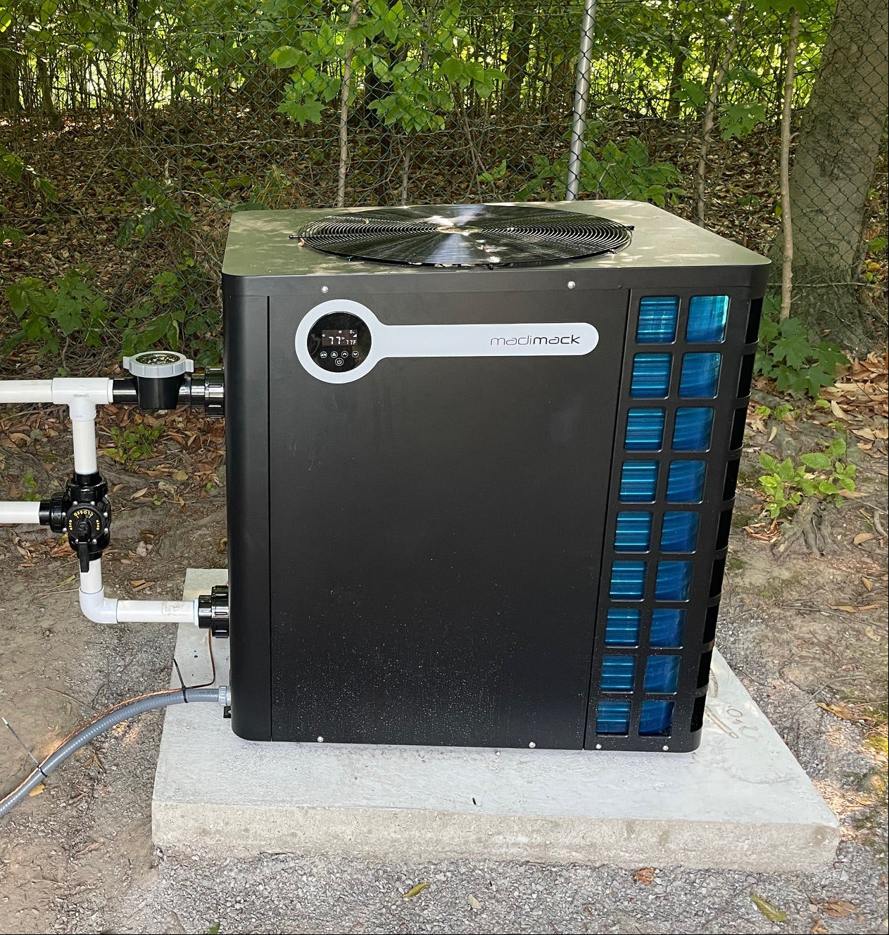 Madimack InverTITAN 112,000 BTU Variable Speed Pool Heat Pump