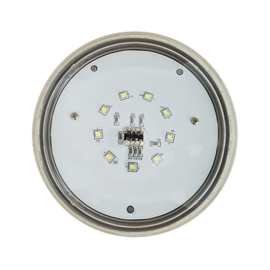 Authentic Aqua/Lamp AL14WLED - 12 Volt WHITE LED Bulb (9 White LED's) c/w Grey Silicone O-Ring (AL4S)