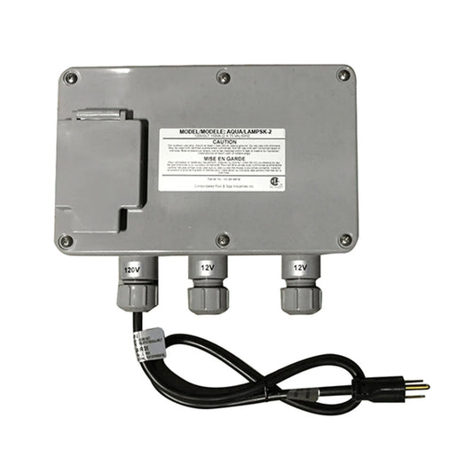 Authentic Aqua/Lamp AL152 - Rainbow Rays or Aqua/Lamp - DUAL Light Transformer Box - COMPLETE