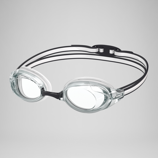 Lunettes de natation Vanquisher 3.0 Adultes – Transparentes/Blanches