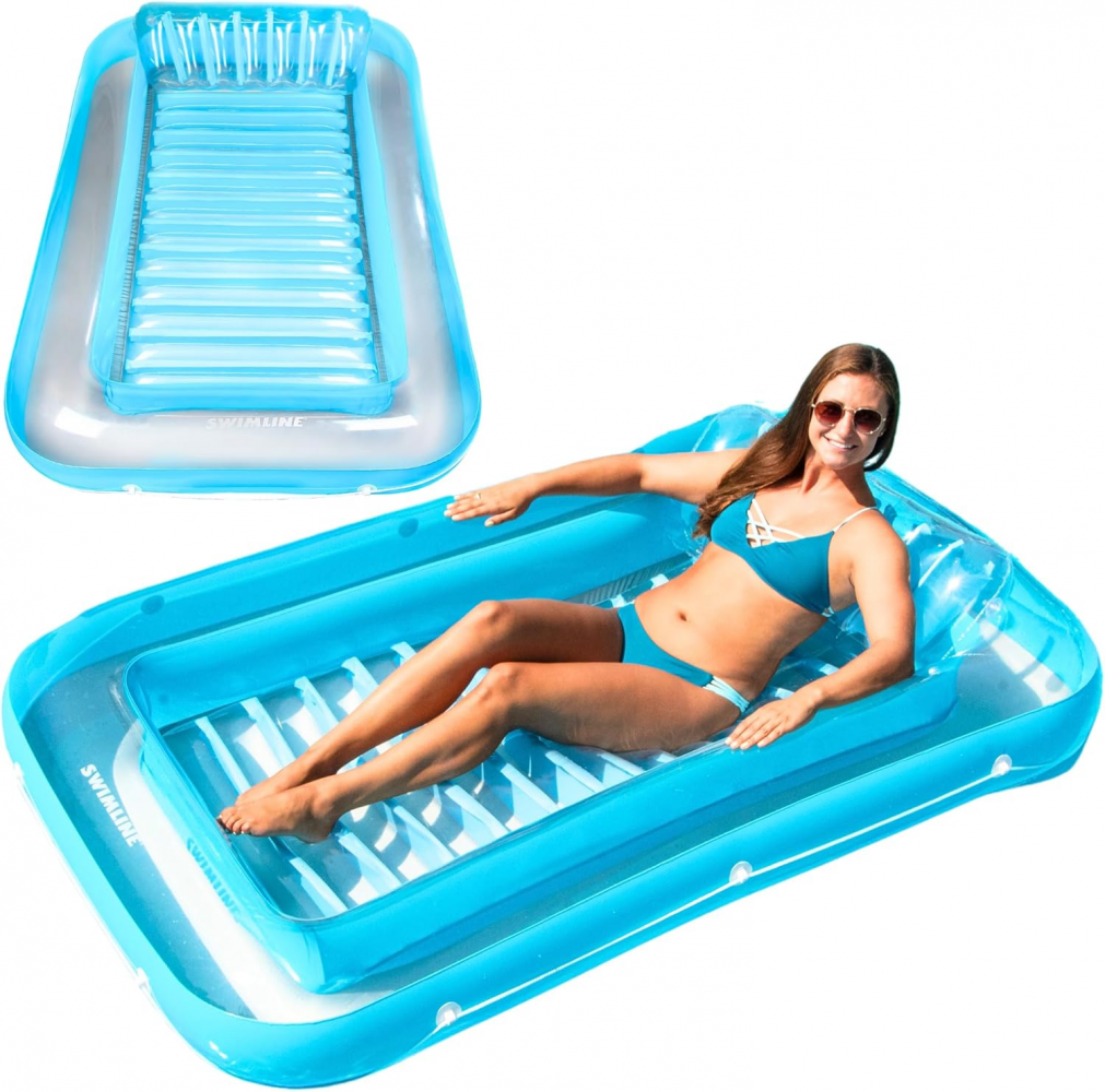 Bain de soleil gonflable