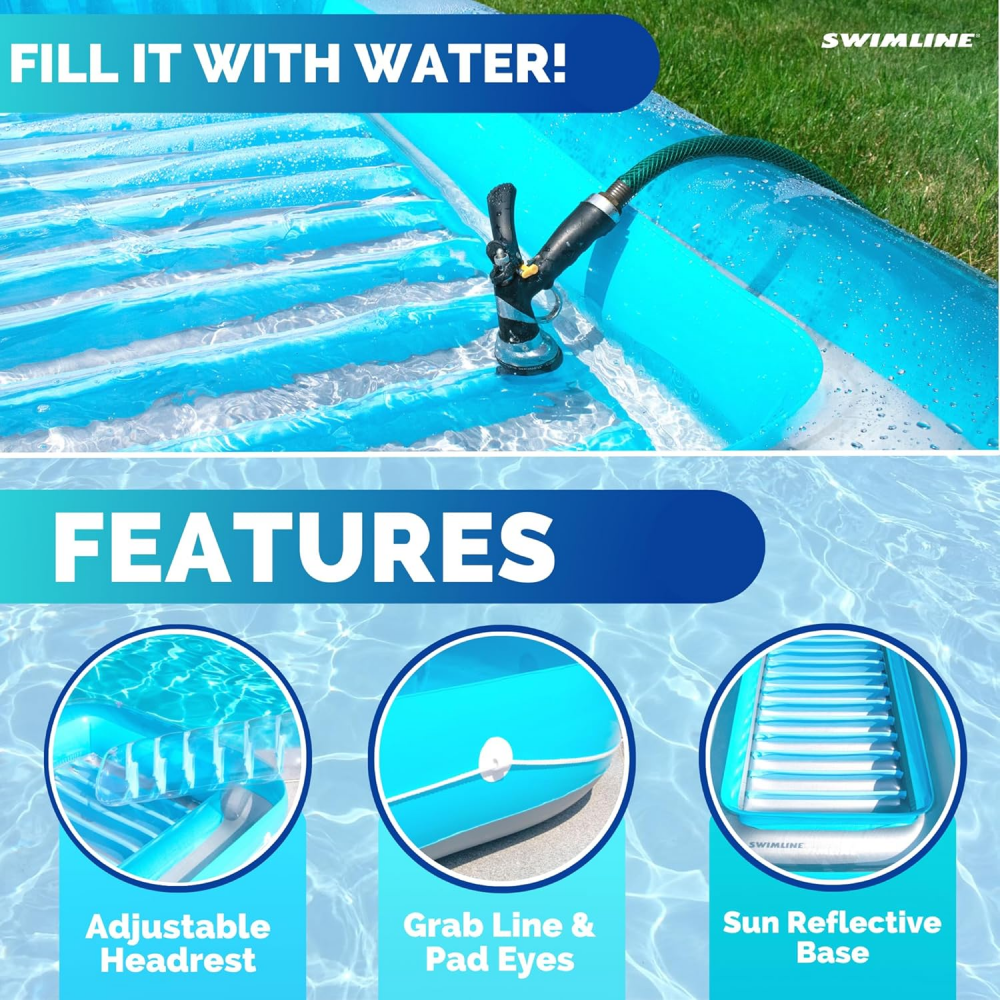 Bain de soleil gonflable