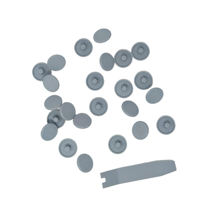 Anchor Shields Grey Safety Anchor Covers – 24 Pack