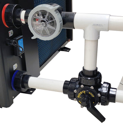 Bypass Kit for 2” Plumbing showcasing 2” 3-Way diverter valve and serviceable check valve with PVC piping.