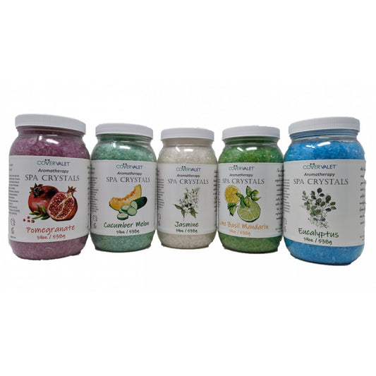 Cover Valet Aromatherapy Spa Crystals - Hot Tub Salts (19 oz)
