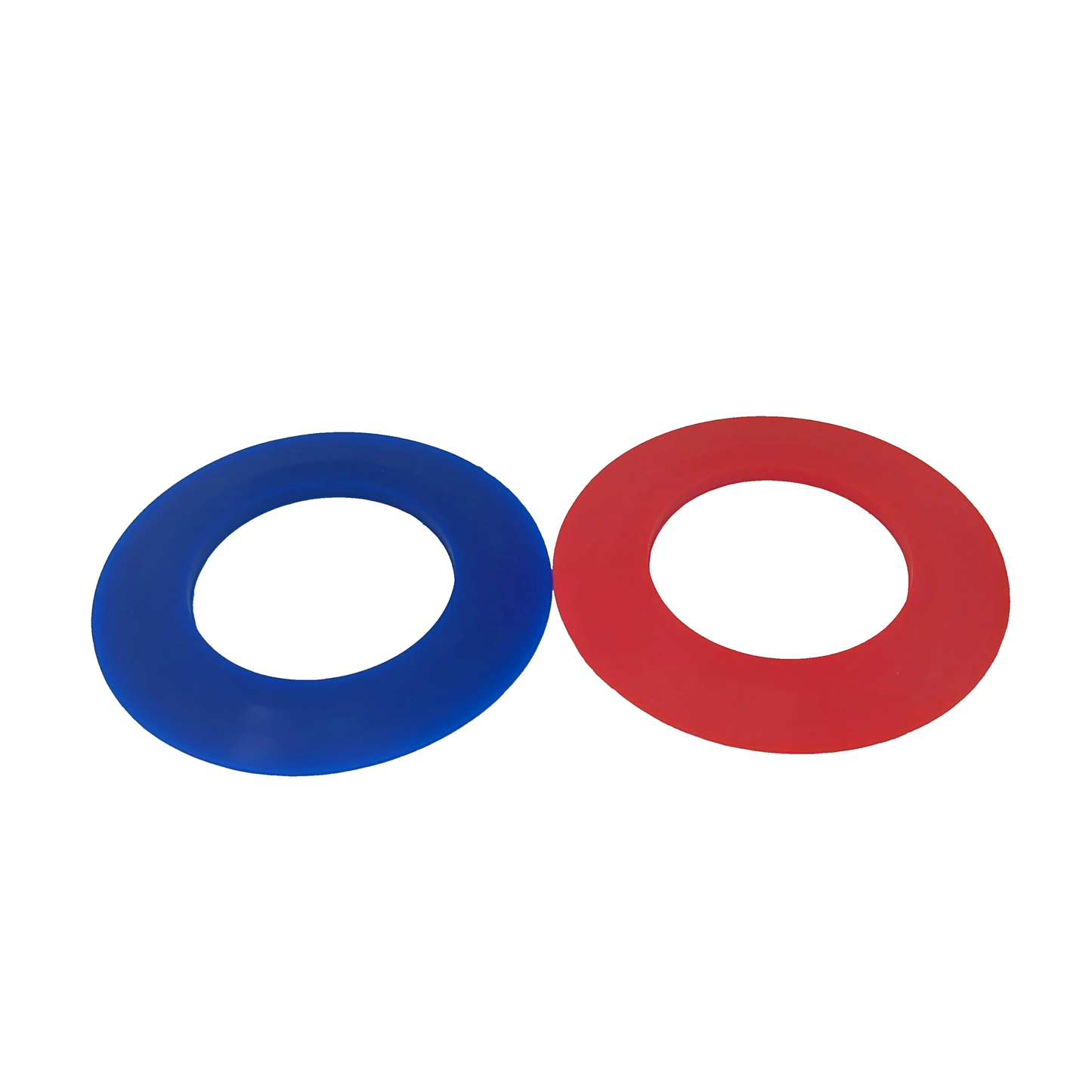 Authentic Madimack MMSP11073 Water Union Gasket - blue and red replacement gaskets for pool heat pumps.