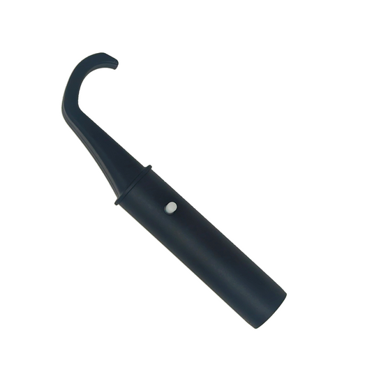 Authentic Madimack MMSP31004 Hook with Clip for pool cleaner retrieval and vacuum pole use.