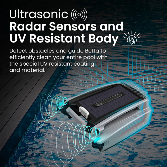 Betta SE Plus - Solar Powered Smart Robotic Pool Skimmer