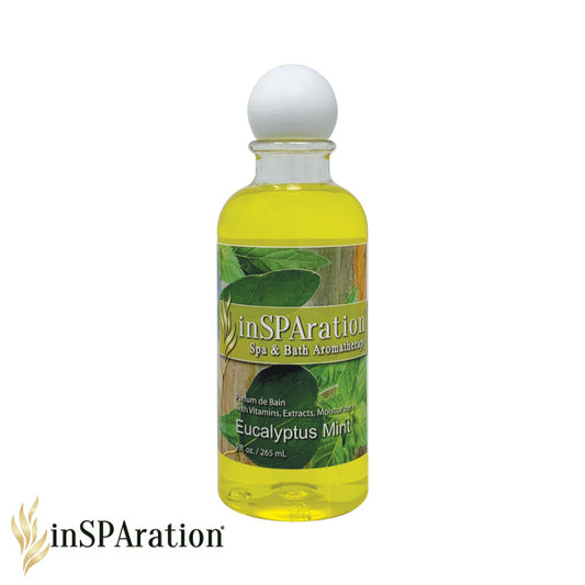 inSPAration Spa &amp; Bath Aromatherapy Fragrance - Eucalyptus Mint image 0