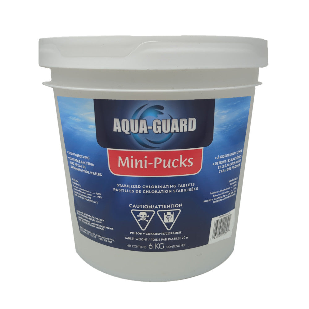 Aqua-Guard Mini-Pucks – Slow Release Chlorine Tablets