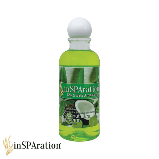 inSPAration Spa &amp; Bath Aromatherapy Fragrance - Coconut Lime Verbena image 0