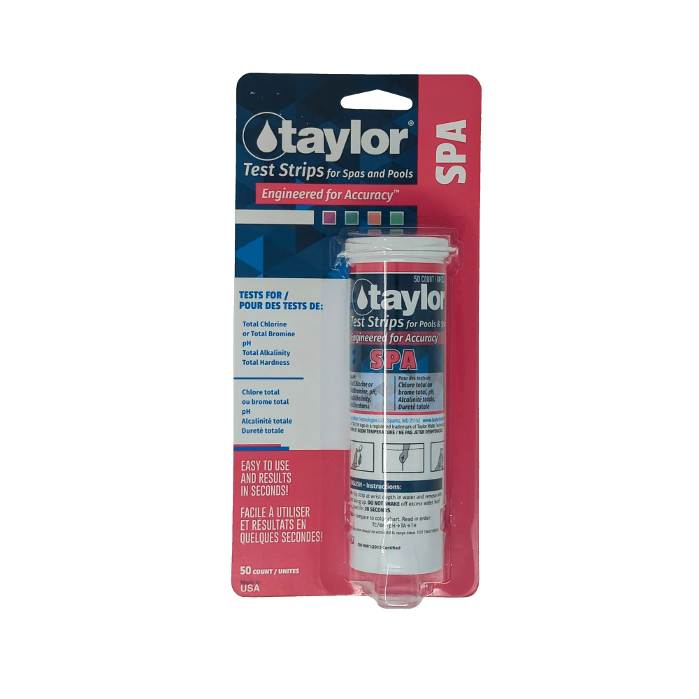 Taylor Spa Test Strips (50/Bottle)