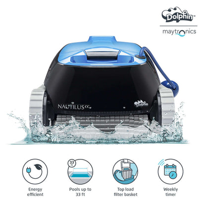 Dolphin Nautilus CC + Filtres ultra-fins + Caddy Bundle