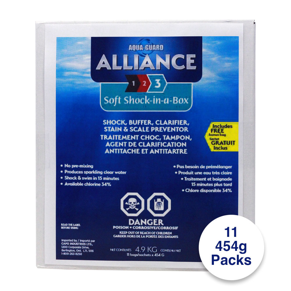 Aqua-Guard Alliance Soft Shock - Box of 11 Pouches